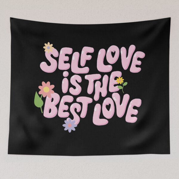 Item preview, self love is the best love valentines designed and sold by What you are is Beautiful.