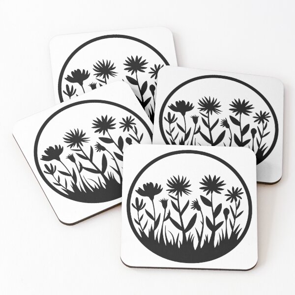 Item preview, Wildflower Circle Wreath Floral Art designed and sold by theartfulaspie.