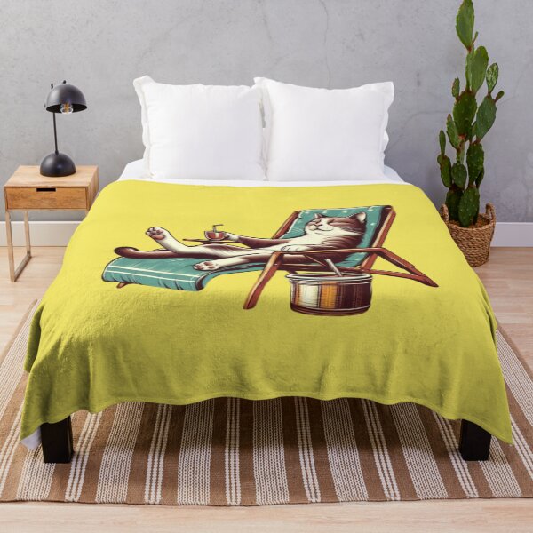 Item preview, Funny Cat Lazy Life Vibes designed and sold by harmzk90.