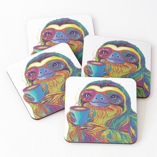 Item preview, Chill Sloth designed and sold by Mystic Wild Studio.