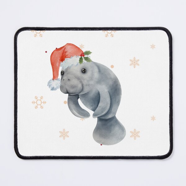 Item preview, Christmas Manatee designed and sold by Marine Wonders.