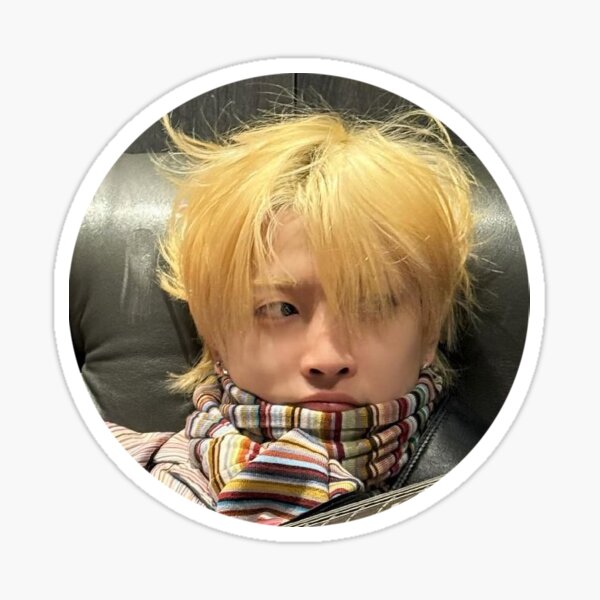 Hongjoong funny side eye Sticker