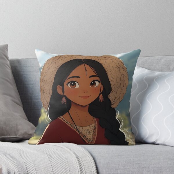 Item preview, Nicaraguan woman | Anime style designed and sold by ComicsFactory.