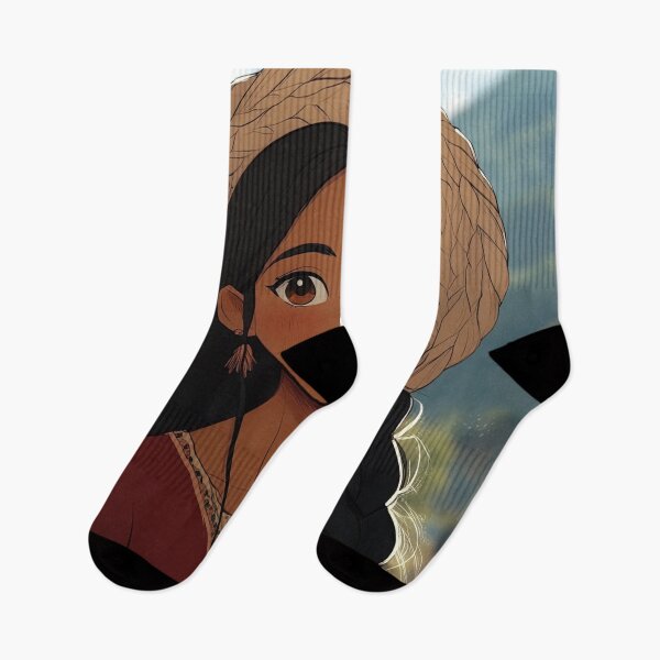 Item preview, Nicaraguan woman | Anime style designed and sold by ComicsFactory.