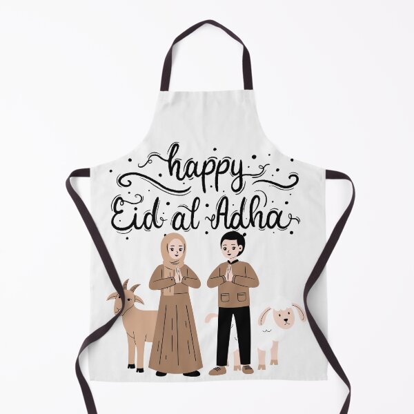 Item preview, Eid al-Adha Unity - Symbolic Goat Art & Arabic Blessings for Home & Apparel designed and sold by Black_Art.
