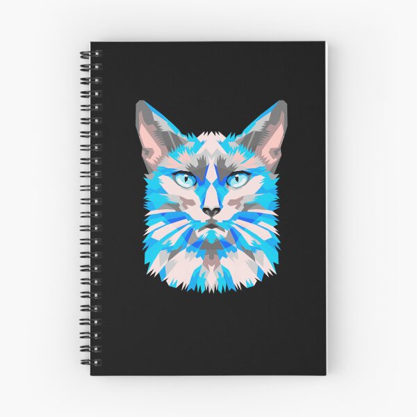 Item preview, colorful cat designed and sold by UniqueByMarko.
