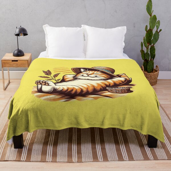 Item preview, Funny Cat Lazy Life Vibes designed and sold by harmzk90.