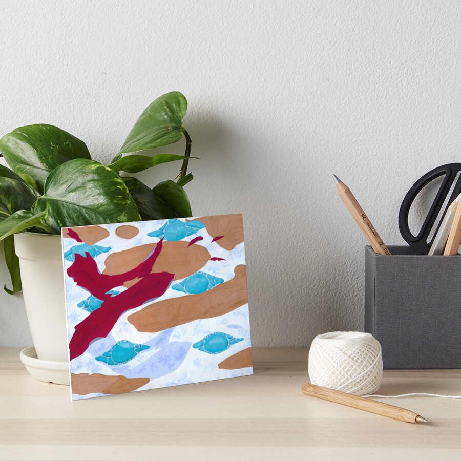 Item preview, Art Board Print designed and sold by eldonward.