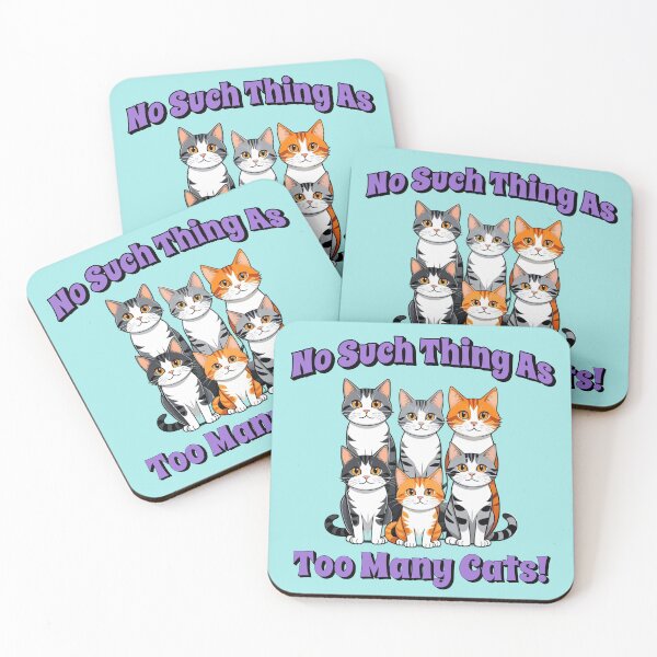 Item preview, No Such Thing As Too Many Cats! designed and sold by Kathy Kuczek.