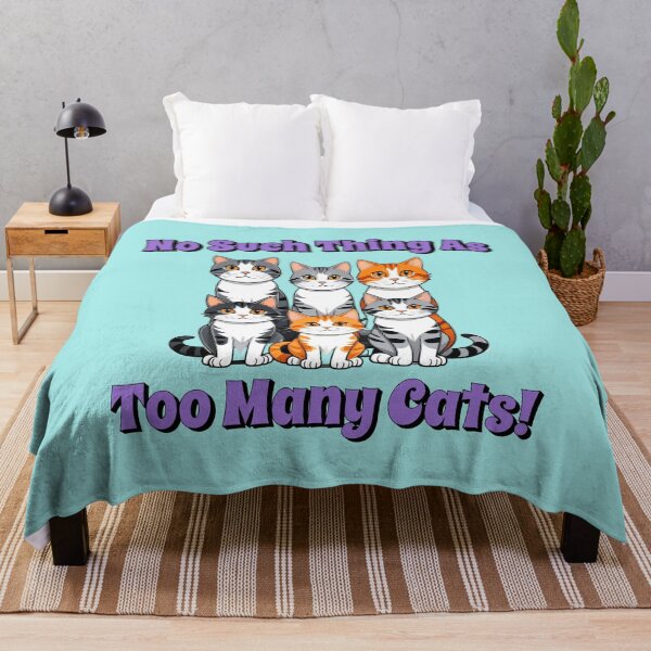 Item preview, No Such Thing As Too Many Cats! designed and sold by Kathy Kuczek.