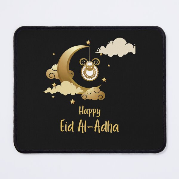 Item preview, Eid al-Adha Harmony: Goat & Crescent Chronicles – Whimsical Arabic Calligraphy & Pastoral Elegance Radiant Eid Mubarak - Joyful Arabic Calligraphy & Harmonious Cultural Art designed and sold by Black_Art.
