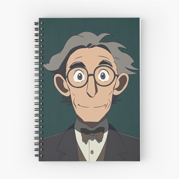 Item preview, Niels Bohr | Anime style designed and sold by ComicsFactory.
