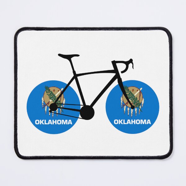Item preview, Oklahoma Flag Cycling designed and sold by Esskay Designs.