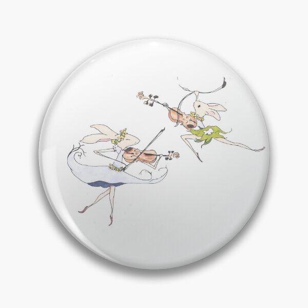 Item preview, Bunnies playing violins in heaven- Mahler 4 designed and sold by just3notes.