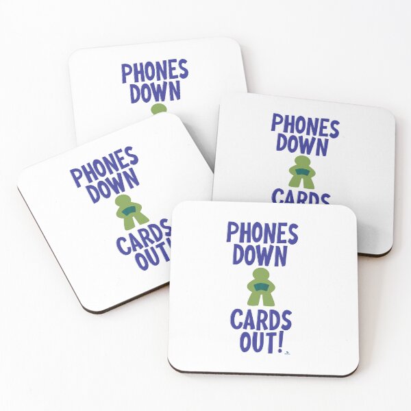 Item preview, Phones Down Cards Out Boardgamer Art designed and sold by mytshirtfort.