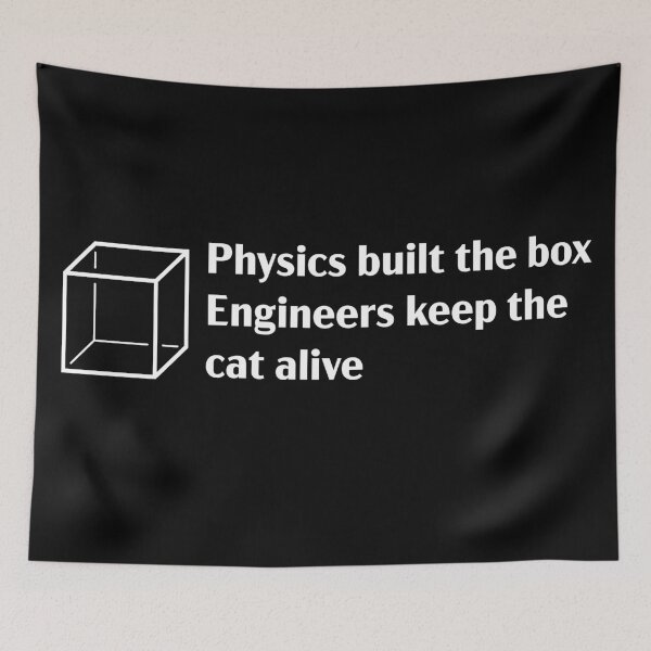 Item preview, Engineers keep the cat alive designed and sold by Silvered-Wings.
