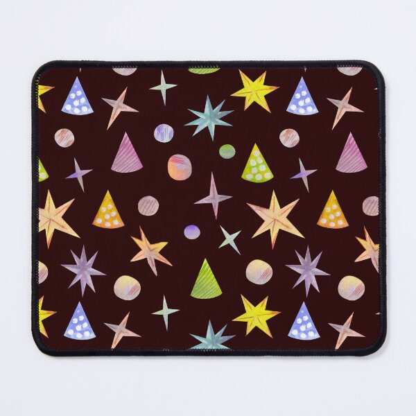 Item preview, Dark Background Watercolor Party Elements Seamless Pattern designed and sold by SvitlanaSolo.