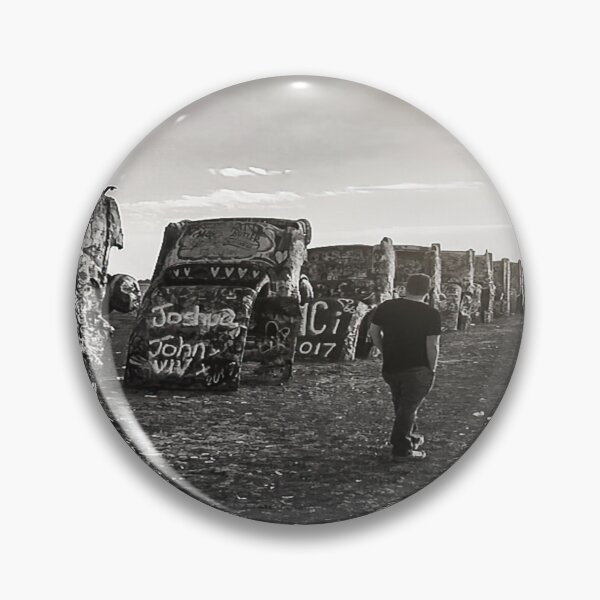 Item preview, Vintage BW Cadillac Ranch  designed and sold by Craig Kauzmann.