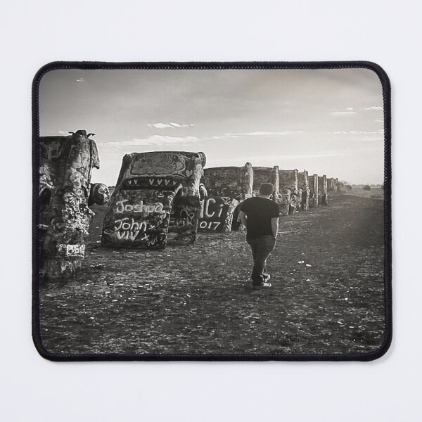 Item preview, Vintage BW Cadillac Ranch designed and sold by Craig Kauzmann.