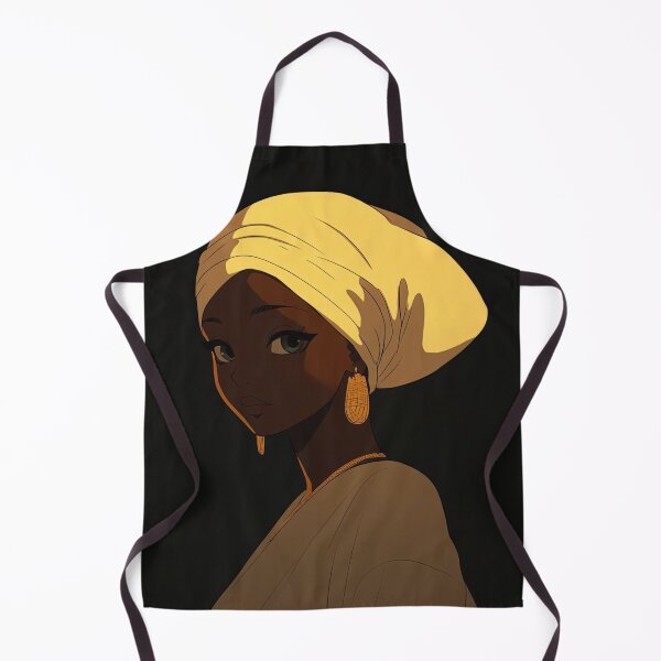 Item preview, Nigerian woman | Anime style designed and sold by ComicsFactory.