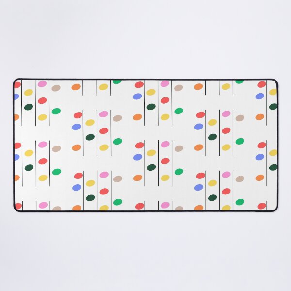 Item preview, Colorful abstract design of lines and shapes designed and sold by Alelmisira.