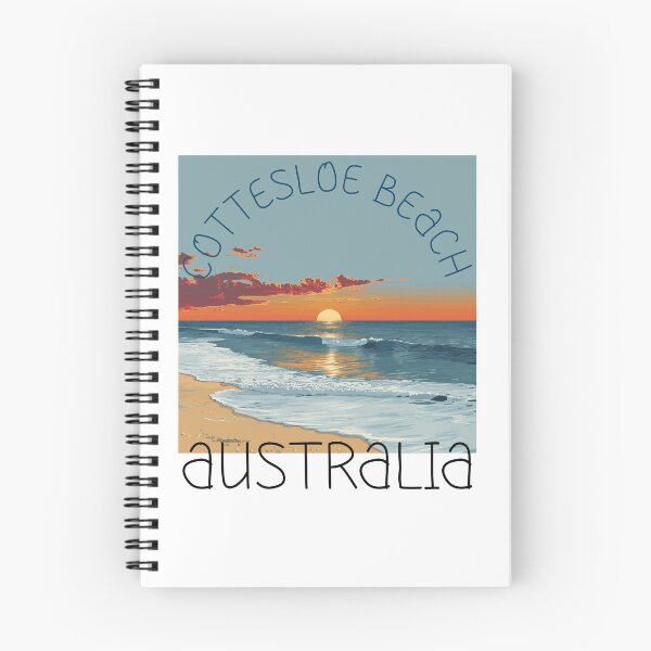 Item preview, Cottesloe Beach - Australia (with Black Lettering) designed and sold by VelvetRoom.
