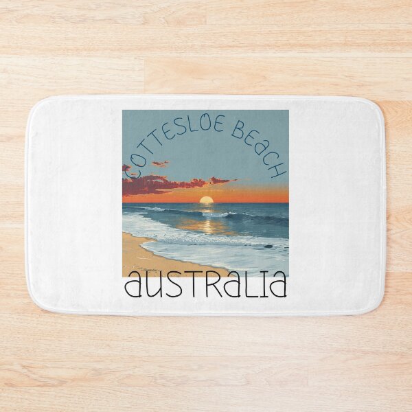 Item preview, Cottesloe Beach - Australia (with Black Lettering) designed and sold by VelvetRoom.