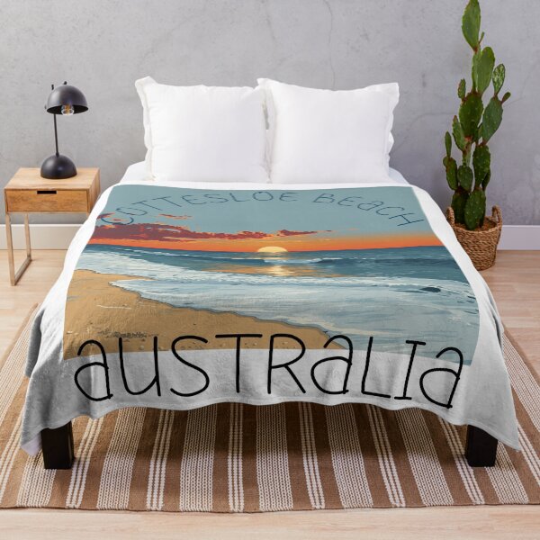 Item preview, Cottesloe Beach - Australia (with Black Lettering) designed and sold by VelvetRoom.