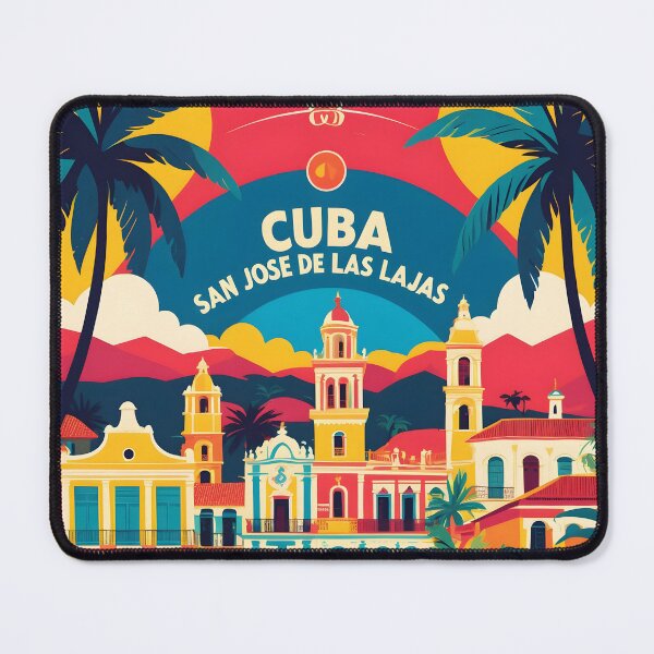 Item preview, San Jose de las Lajas Cuba Vintage Travel Tourism designed and sold by TravelersGems.