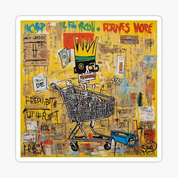 Vista previa del artículo con la obra «Manufactured Happiness», diseñado y vendido por A Rich Priest.