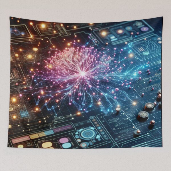 Item preview, neural network designed and sold by nature. electrified..