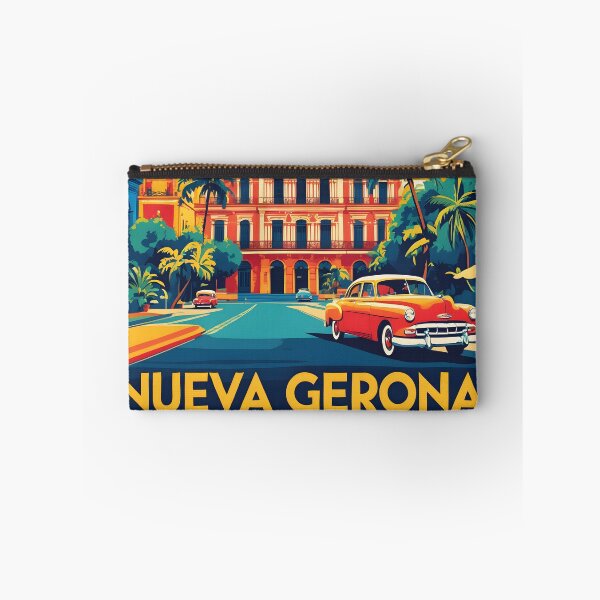 Item preview, Nueva Gerona Cuba Vintage Travel Tourism designed and sold by TravelersGems.