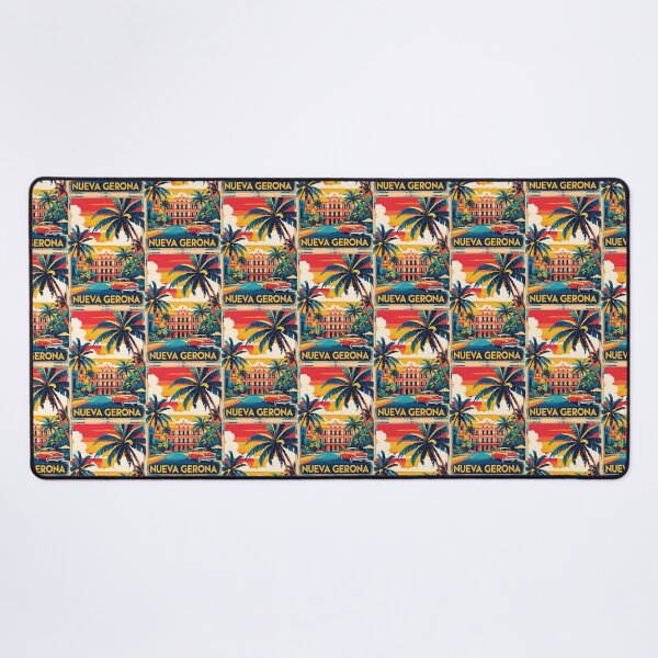 Item preview, Nueva Gerona Cuba Vintage Travel Tourism designed and sold by TravelersGems.