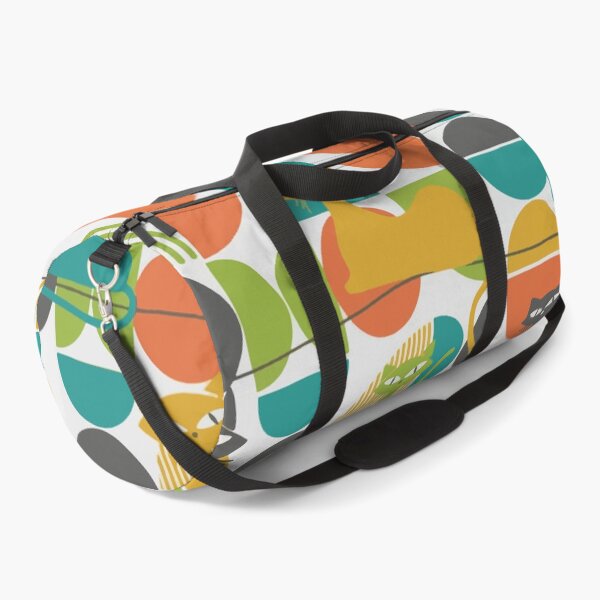 Item preview, Retro geometric cat pattern designed and sold by Silvered-Wings.