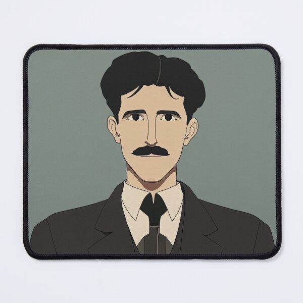 Item preview, Nikola Tesla | Anime style designed and sold by ComicsFactory.