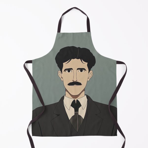 Item preview, Nikola Tesla | Anime style designed and sold by ComicsFactory.