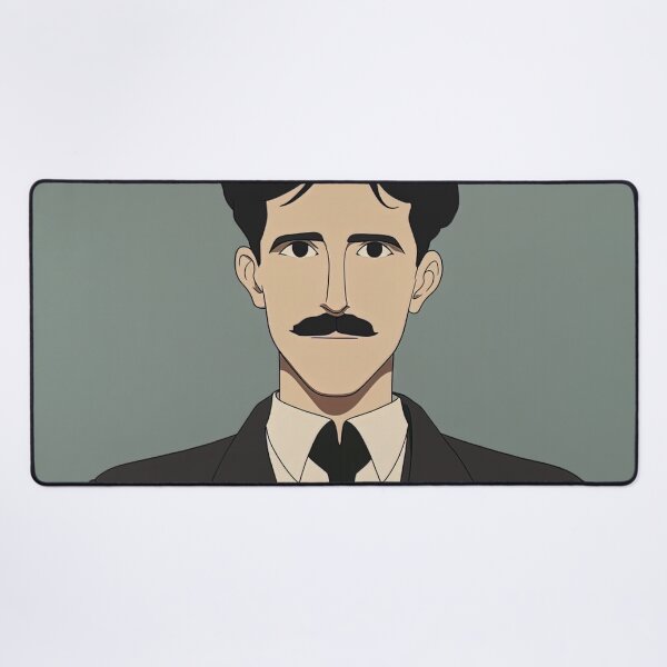 Item preview, Nikola Tesla | Anime style designed and sold by ComicsFactory.