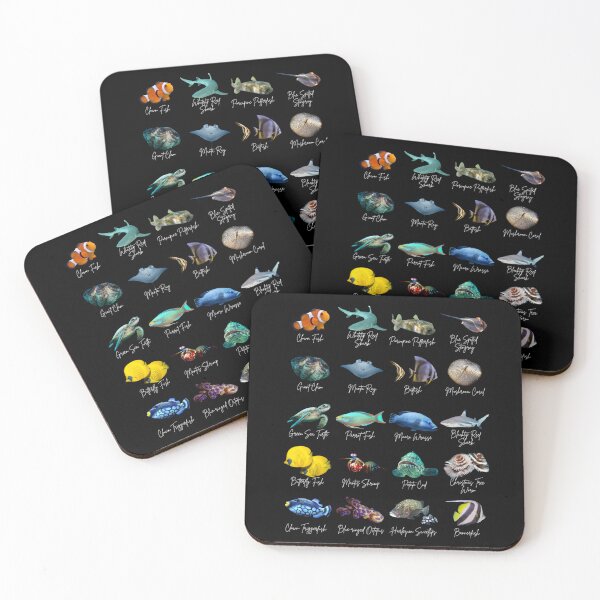 Item preview, Great Barrier Reef and Australian Marine Species Identification designed and sold by Marine Wonders.