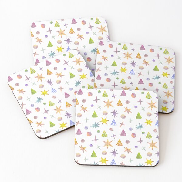Item preview, Watercolor Party Elements Seamless Pattern designed and sold by SvitlanaSolo.