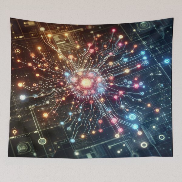 Item preview, neural network designed and sold by nature. electrified..