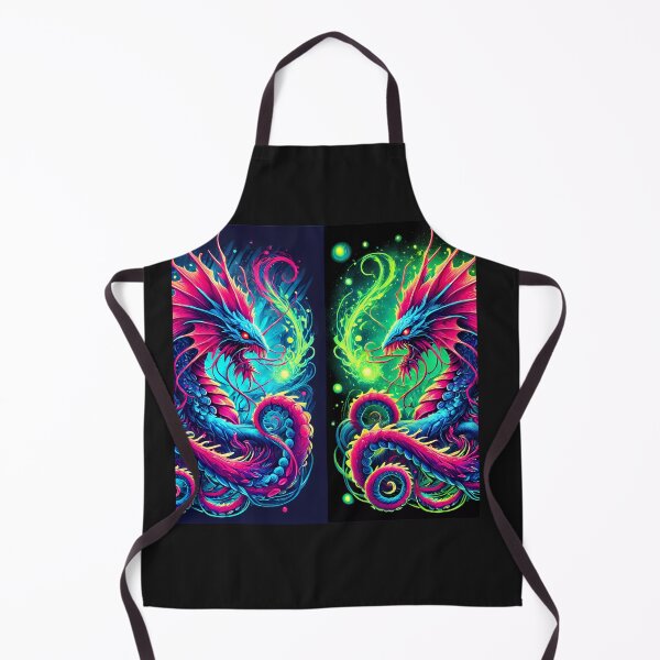 Item preview, Neon Abyss Creature - Bioluminescent Deep Sea Monster designed and sold by Marcinkowski-studio .