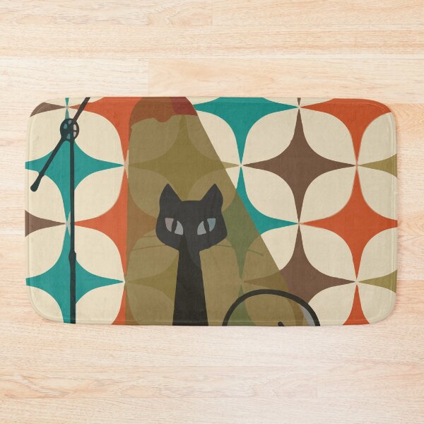 Item preview, Retro cat spotlight designed and sold by Silvered-Wings.