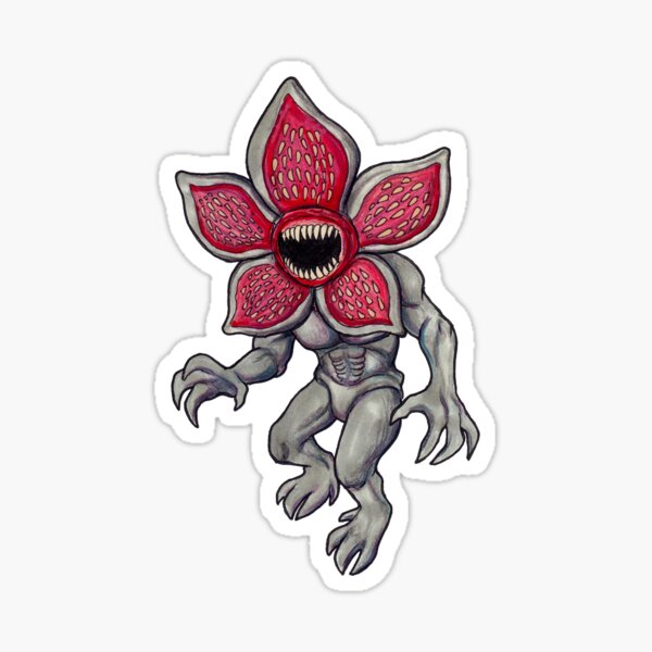 Item preview, Demogorgon Chibi Colored Pencil designed and sold by Inugami Pink.