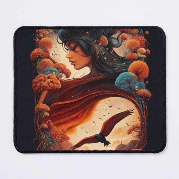 Item preview, Harmony of Nature and Imagination in the Land of Dreams designed and sold by KilianSzmid.