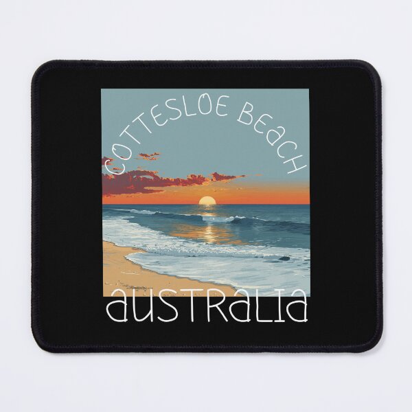 Item preview, Cottesloe Beach - Australia (with White Lettering) designed and sold by VelvetRoom.
