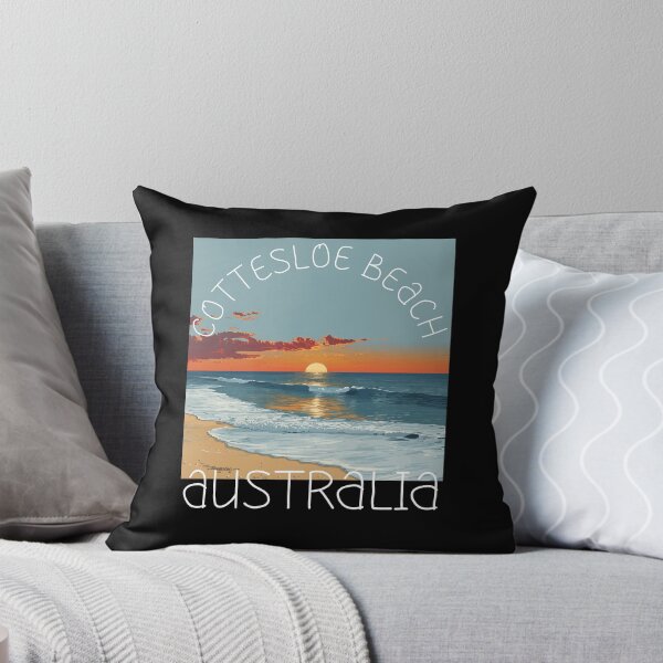 Item preview, Cottesloe Beach - Australia (with White Lettering) designed and sold by VelvetRoom.