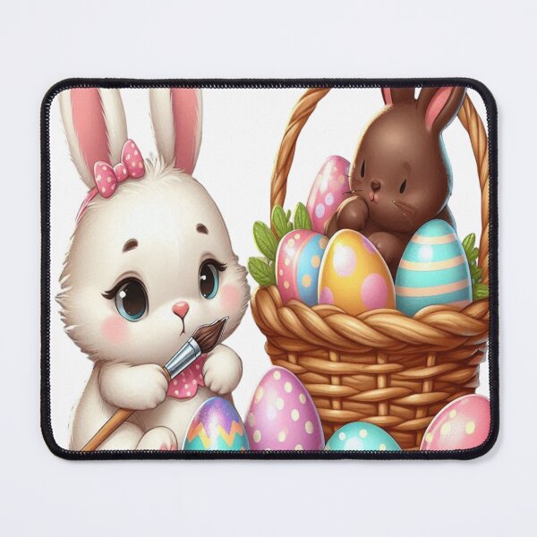 Item preview, "Easter Joy: Adorable Springtime Bunny and Egg Stickers" 1 designed and sold by Sweet Dreams & Fantasia.