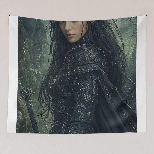 Item preview, Emberblade: The Shadow Valkyrie designed and sold by oanaunciuleanu.