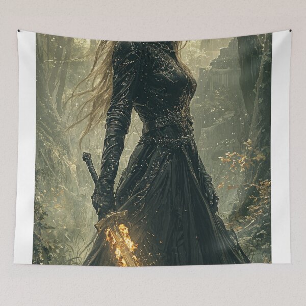 Item preview, Emberblade: The Shadow Valkyrie designed and sold by oanaunciuleanu.