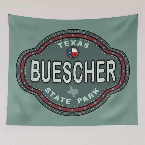 Item preview, Buescher State Park Texas Tx stitching effect designed and sold by studioss76.
